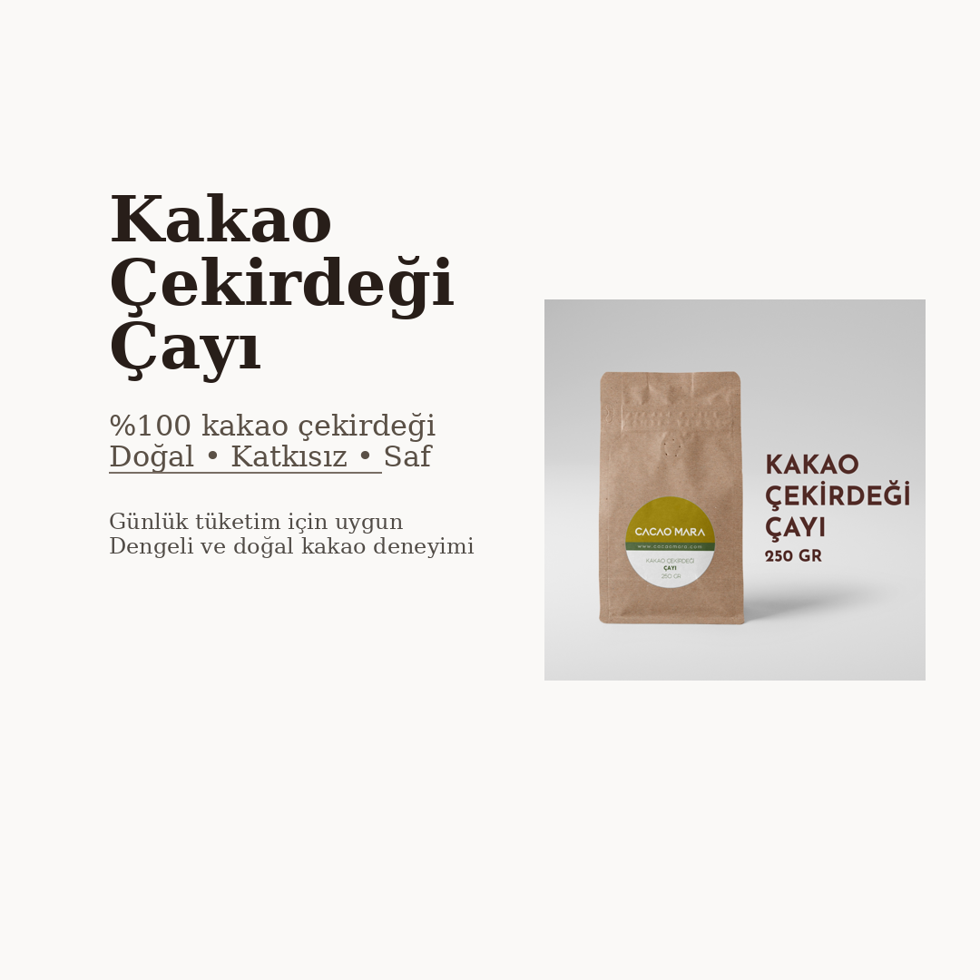 Kakao Çekirdeği Çayı 250gr görsel 2