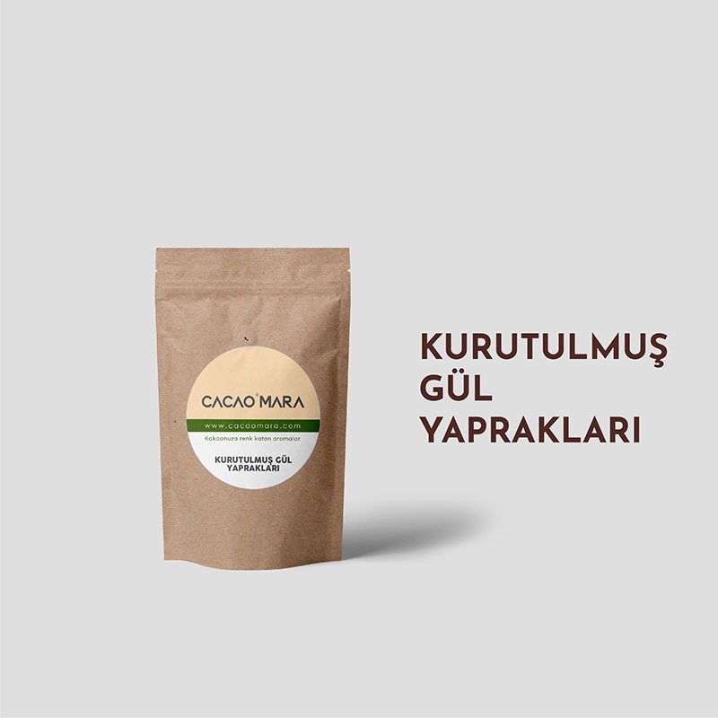 İçilebilir Kakaoya Yakışan Baharatlar Kurutulmuş Gül Yaprakları